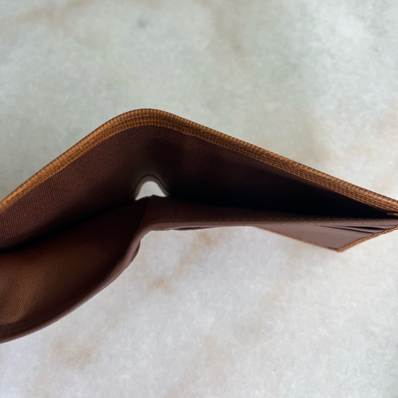 Brown Leather Wallet - Genuine Leather Caramel Brown Leather Wallet - Picture 4 of 7